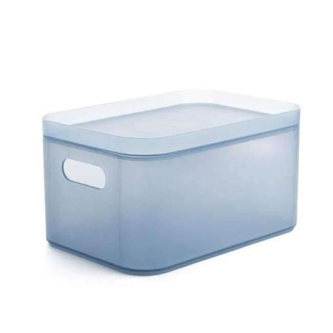 Transparente Kunststoff-Aufbewahrungsbox für Kosmetik Schmuck Kollektion Kassette Abdeckung Schmuck Aufbewahrungskoffer Home Storage Organisation