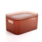 Transparente Kunststoff-Aufbewahrungsbox für Kosmetik Schmuck Kollektion Kassette Abdeckung Schmuck Aufbewahrungskoffer Home Storage Organisation
