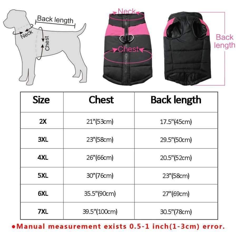 Große Hundebekleidung für Französische Bulldogge Winter Haustierbekleidung Mantel Ropa Perro Golden Retriever Labrador Hundebekleidung Jacke 2XL-7XL