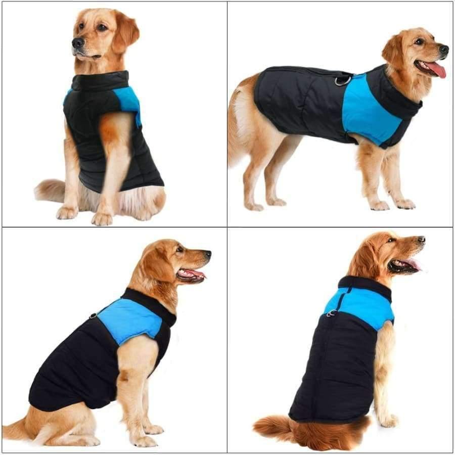 Große Hundebekleidung für Französische Bulldogge Winter Haustierbekleidung Mantel Ropa Perro Golden Retriever Labrador Hundebekleidung Jacke 2XL-7XL