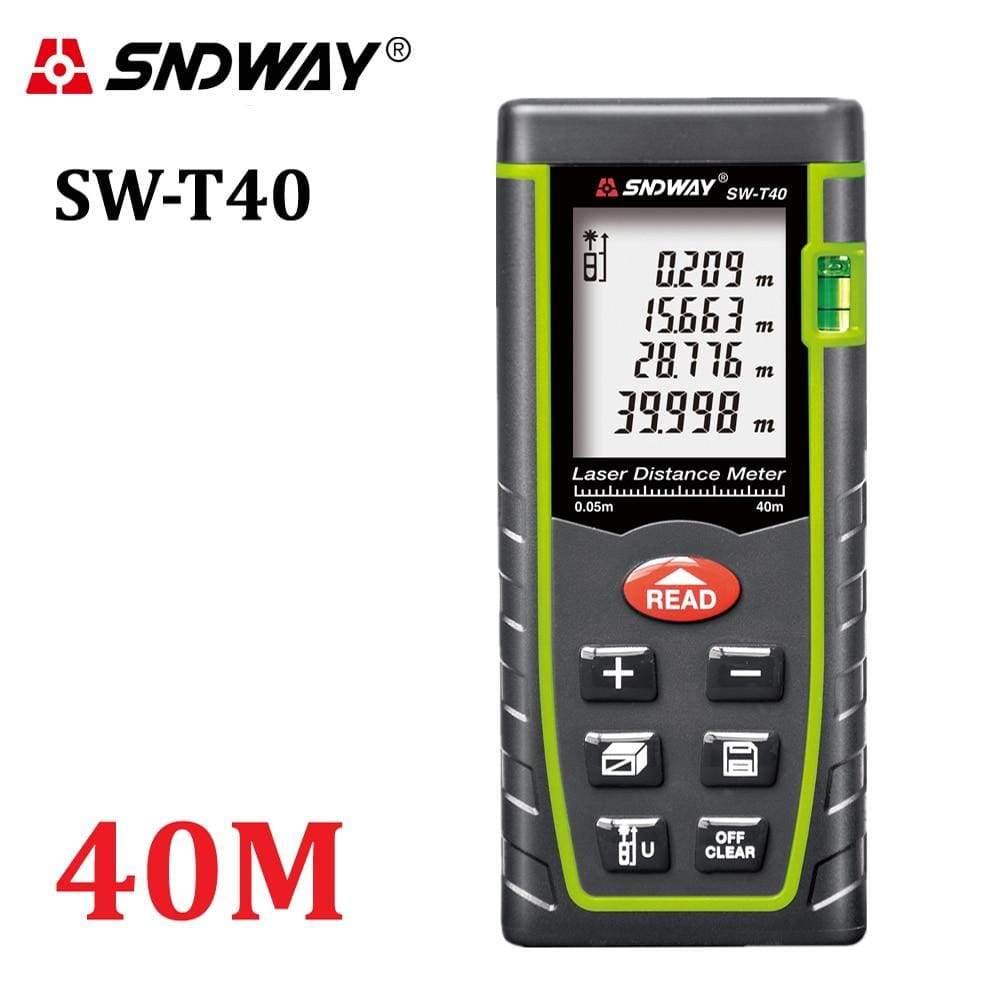 Laser distance meter 40M 60M 80M 100M distance meter tape laser distance meter construction measuring tool ruler testing tool