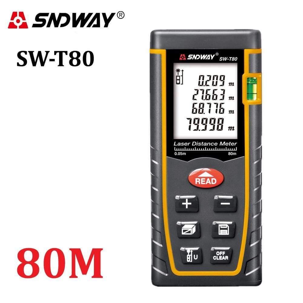 Laser distance meter 40M 60M 80M 100M distance meter tape laser distance meter construction measuring tool ruler testing tool