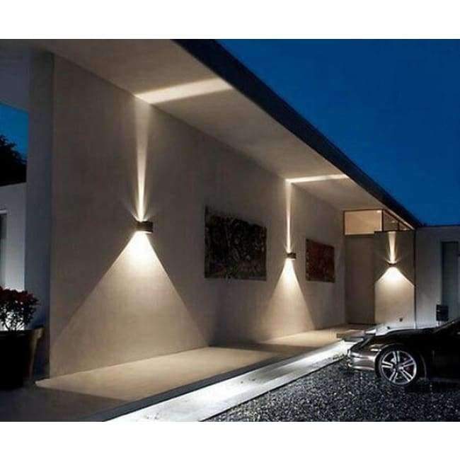 LED Außenlampe Wasserdicht IP65 LED Wandleuchte Veranda Licht Auf- und Abwärtslampe 6W 10W Modern 120V 220V 240V 1Stk