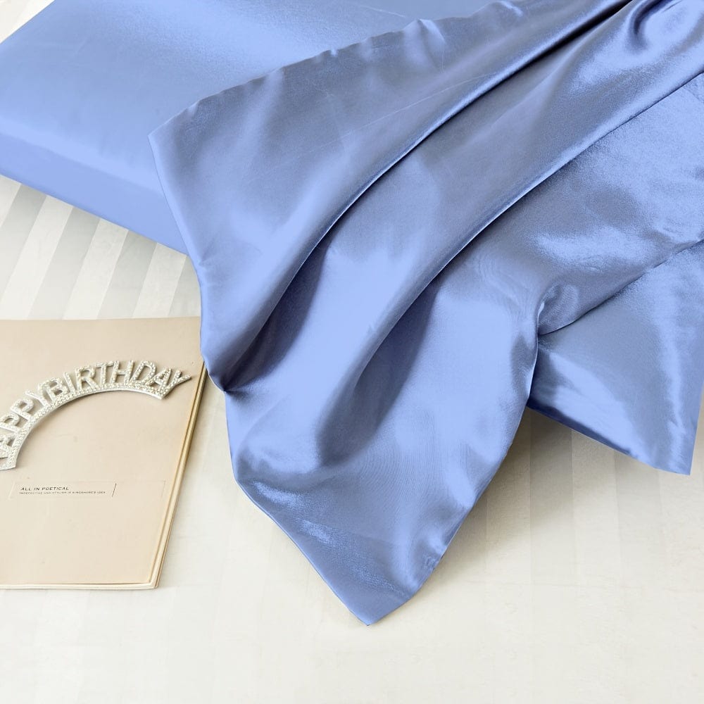 2pcs Satin-Kissenbezug, weiche und glatte Textur, Satin einfarbige Umschlagkissenbezüge, reduzieren Haarbruch, verhindern Falten