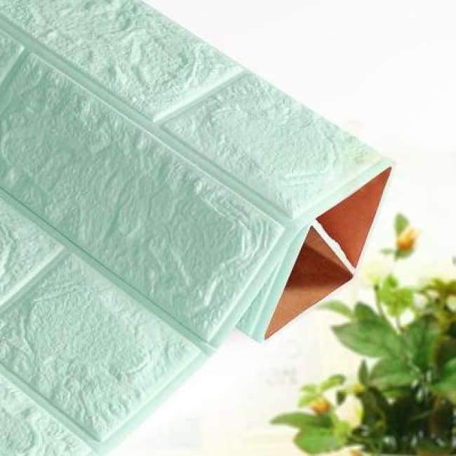 Wasserfeste Schaumziegel 3D Wandpaneele DIY Selbstklebende Tapete Für Kinderzimmer Schlafzimmer Wanddekoration 3D Ziegel Wohnzimmer Tapete