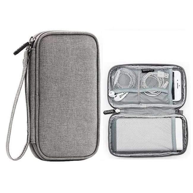 Reise-Kabel Aufbewahrungstasche Festplatten-Organizer für Handy Ohrhörer Powerbank Oxford-Stoff USB Elektronik Zubehör Tasche