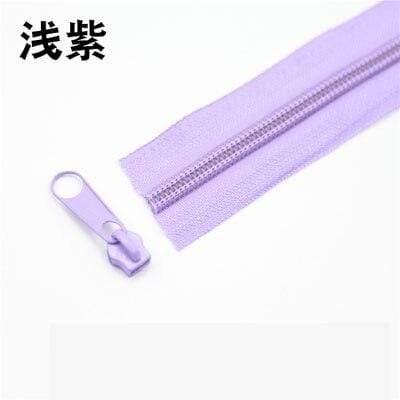5Meter 5# Nylon spiral zippers for DIY sewing projects bags shoes clothing accessories available in 24 colors