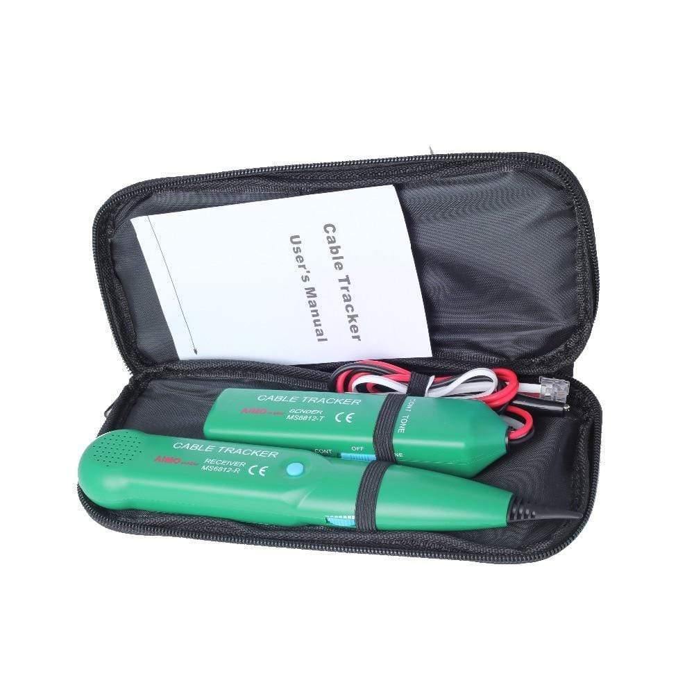 AIMOmeter MS6812 LAN network cable tester telephone cable tracker with AVD06 voltage detector