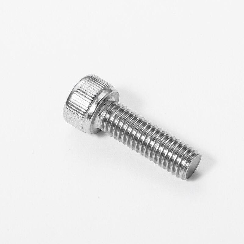 M5 304 Edelstahl Sechskantschraube M5x6 25 30 35 40 45 70 75 80 85 90 100mm Sechskant-Sitz Kopf Schraube M5 Unterlegscheibe und Mutter