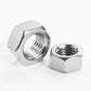 M5 304 Edelstahl Sechskantschraube M5x6 25 30 35 40 45 70 75 80 85 90 100mm Sechskant-Sitz Kopf Schraube M5 Unterlegscheibe und Mutter