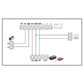 Magnetisches Schloss 12V Elektronische Türschlösser Elektrisches Schrank Elektromagnetische Schublade 60kg 100lbs Mini M60 Zutrittskontrolle Sicherheit