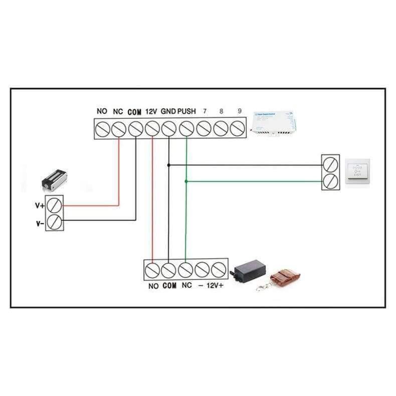 Magnetisches Schloss 12V Elektronische Türschlösser Elektrisches Schrank Elektromagnetische Schublade 60kg 100lbs Mini M60 Zutrittskontrolle Sicherheit