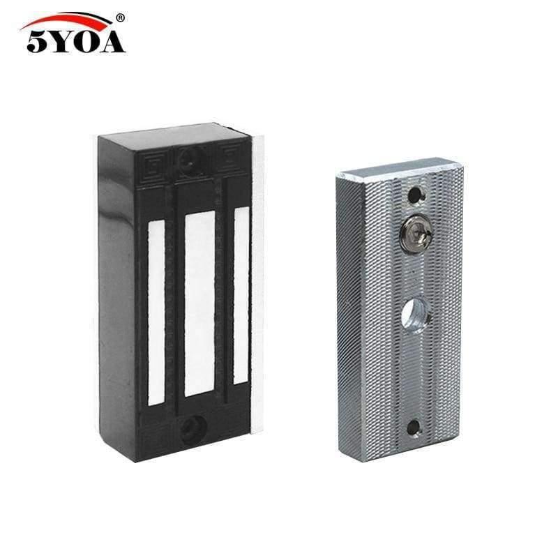 Magnetisches Schloss 12V Elektronische Türschlösser Elektrisches Schrank Elektromagnetische Schublade 60kg 100lbs Mini M60 Zutrittskontrolle Sicherheit