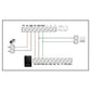 Magnetisches Schloss 12V Elektronische Türschlösser Elektrisches Schrank Elektromagnetische Schublade 60kg 100lbs Mini M60 Zutrittskontrolle Sicherheit