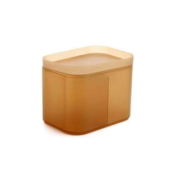 Transparente Kunststoff-Aufbewahrungsbox für Kosmetik Schmuck Kollektion Kassette Abdeckung Schmuck Aufbewahrungskoffer Home Storage Organisation