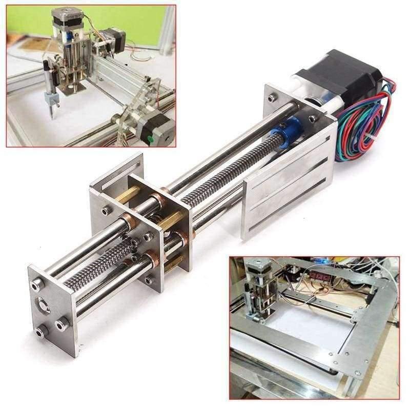 Mini CNC Z Achsen Slide 150MM DIY Lineare Bewegung Fräsen 3 Achsen Gravurmaschine Mit einem Schrittmotor
