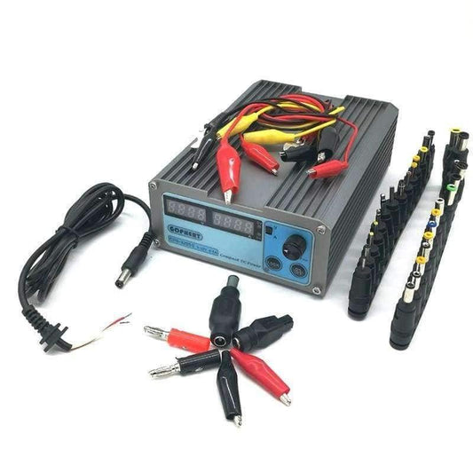 Mini cps-3205II Labor DC-Netzteil + 39 Stück DC-Kabelanschlüsse OVP/OCP/OTP Niedrigstrom 110V-230V 0-32V 0-5A cps-3205