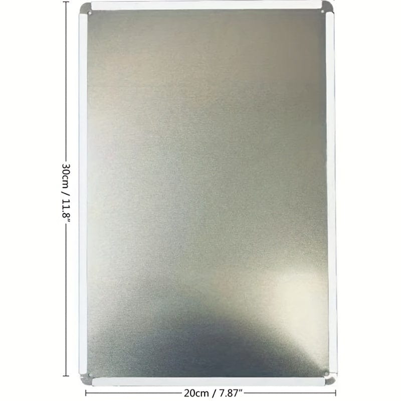 1 Stück, Vintage-Blechschild für Paare - Unser Zuhause ist kein Schloss - Perfektes Liebhaber Geschenk für Schlafzimmer Dekor - 8''x12'' Metallplatte