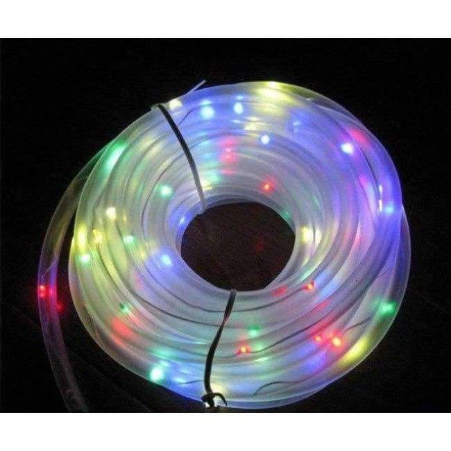 12M 100LEDs 7M 50 LED Solar Rope Tube Lichter Außen Garten Weihnachten Girlande Led Globe Led Streifen Lichterkette Witterungsbeständig