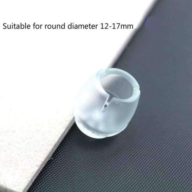 Silica Gel Esstisch- und Stuhl-Fußpolster Rutschfest Verschleißfest Schutzpolster Möbelzubehör Sofafüße Stück/Los 8 Stück