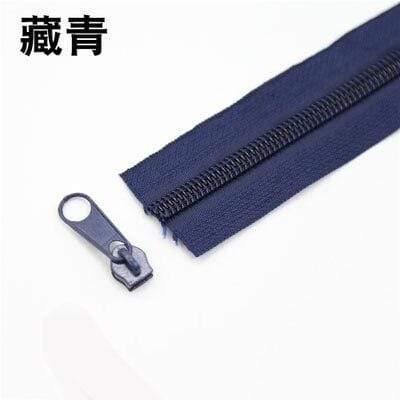 5Meter 5# Nylon spiral zippers for DIY sewing projects bags shoes clothing accessories available in 24 colors