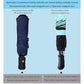 Black Cover Automatic Umbrella Inverted Fashion Color 3 Folding Sun Umbrella Inverse Umbrella Rain Women Men for Car