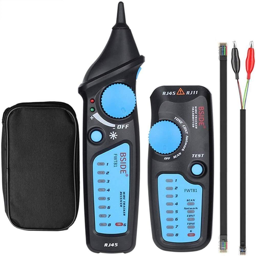 Network Ethernet Cable LAN Tester Tracker Phone RJ45 RJ11 Telephone Cable USB Cable Analyzer Detector Line Finder Tools MS6812