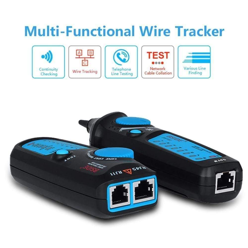 Network Ethernet Cable LAN Tester Tracker Phone RJ45 RJ11 Telephone Cable USB Cable Analyzer Detector Line Finder Tools MS6812