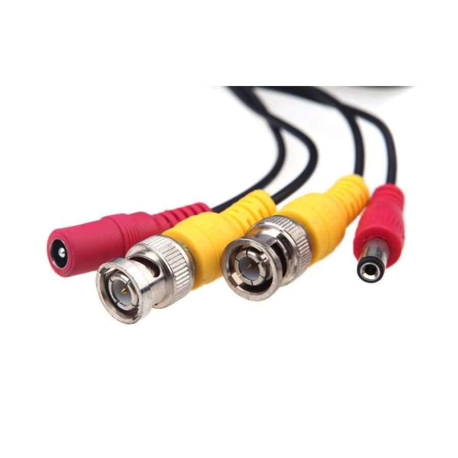 NINIVISION Home Video Cable 50m 165ft POWER VIDEO protective coaxial cable CCTV BNC for surveillance camera
