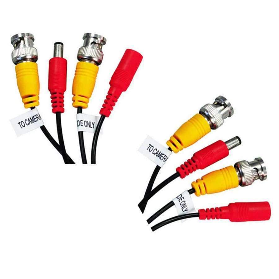 NINIVISION Home Video Cable 50m 165ft POWER VIDEO protective coaxial cable CCTV BNC for surveillance camera