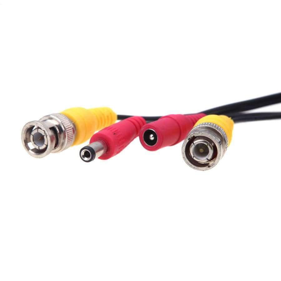 NINIVISION Home Video Cable 50m 165ft POWER VIDEO protective coaxial cable CCTV BNC for surveillance camera
