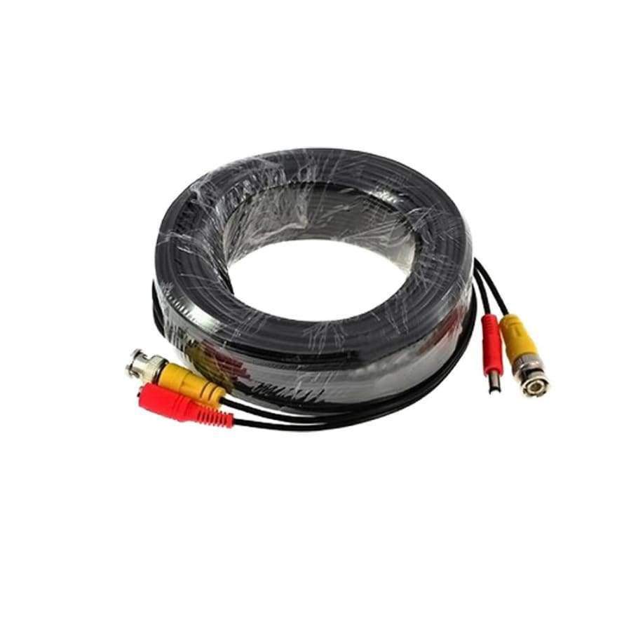 NINIVISION Home Video Cable 50m 165ft POWER VIDEO protective coaxial cable CCTV BNC for surveillance camera