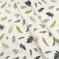 Japanese retro flower printed twill cotton fabric patchwork fabric for DIY sewing quilting leaves fat quarters material tissus