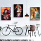 Nordic Canvas Painting Fashion Sex Figur Bild Wandkunst Wohnkultur Poster Wohnzimmer Mädchen Schlafzimmer Abstrakte Kunst Ölmalerei