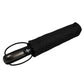Leather curved handle men's automatic business umbrella men windproof black large auto umbrellas parasol rain paraguas
