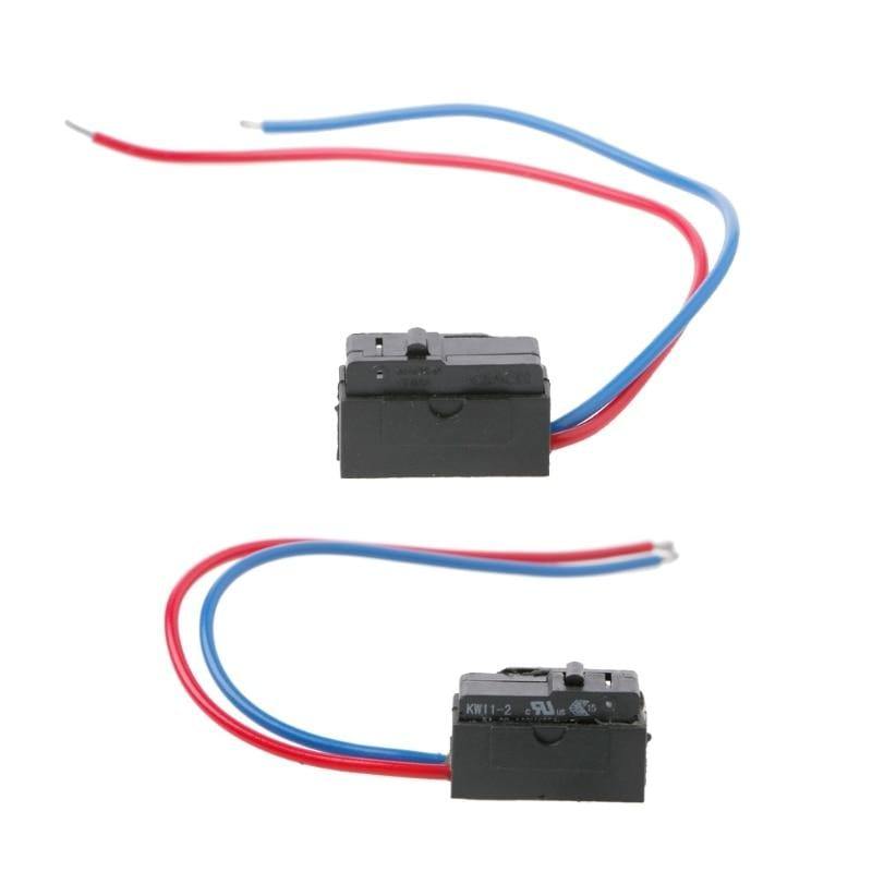 OOTDTY Links/Rechts Türsensor Schloss Mikroschalter für Octavia Fabia Superb Passat B5 Bora Golf 4 MK4