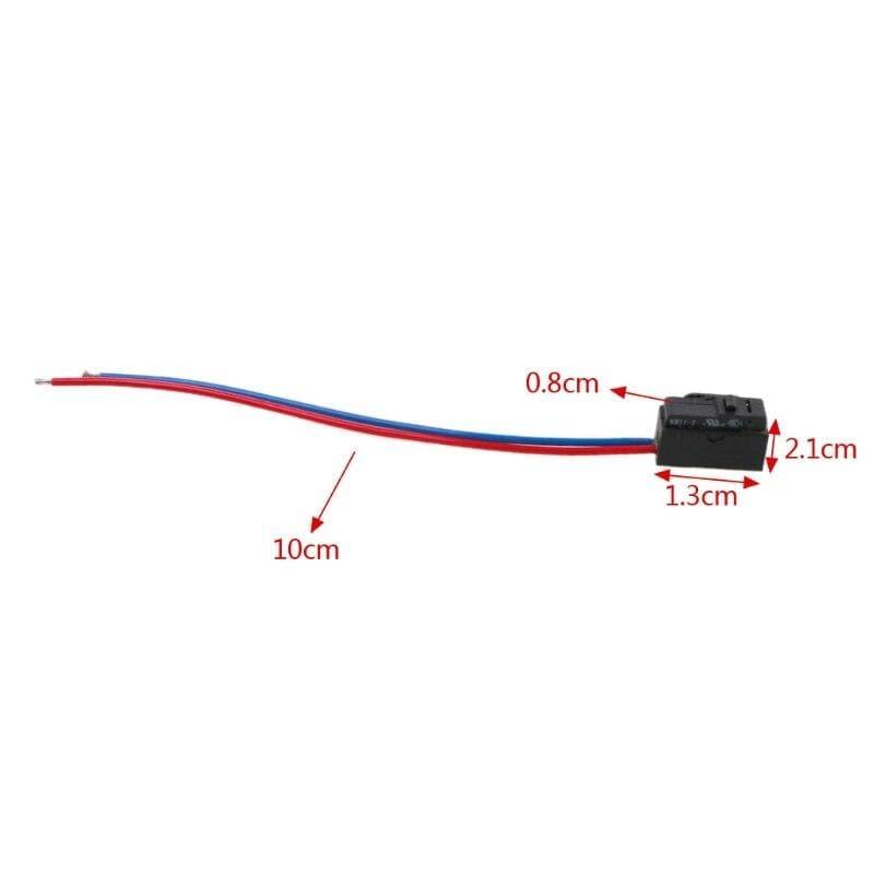 OOTDTY Links/Rechts Türsensor Schloss Mikroschalter für Octavia Fabia Superb Passat B5 Bora Golf 4 MK4