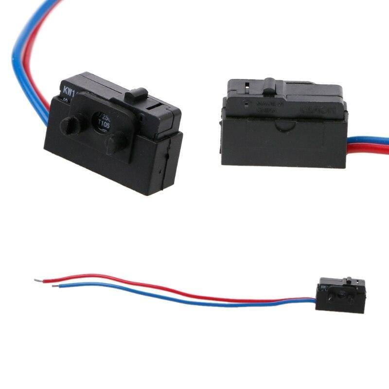 OOTDTY Links/Rechts Türsensor Schloss Mikroschalter für Octavia Fabia Superb Passat B5 Bora Golf 4 MK4