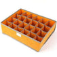 Unterwäsche-Organisation Vliesfaltbare Speicherbox für BHs, Socken und Unterwäsche, verschiedene Fächer, Haushaltsorganisator