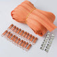 Meetee 10/20M Nylon 3# Zipper with Slider & Stop for Quilt Bags Tent Invisible Clothing Zipper Sewing Craft Supplies