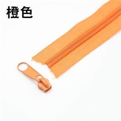 5Meter 5# Nylon spiral zippers for DIY sewing projects bags shoes clothing accessories available in 24 colors