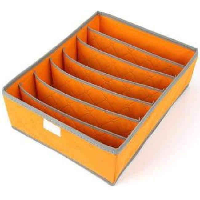 Unterwäsche-Organisation Vliesfaltbare Speicherbox für BHs, Socken und Unterwäsche, verschiedene Fächer, Haushaltsorganisator