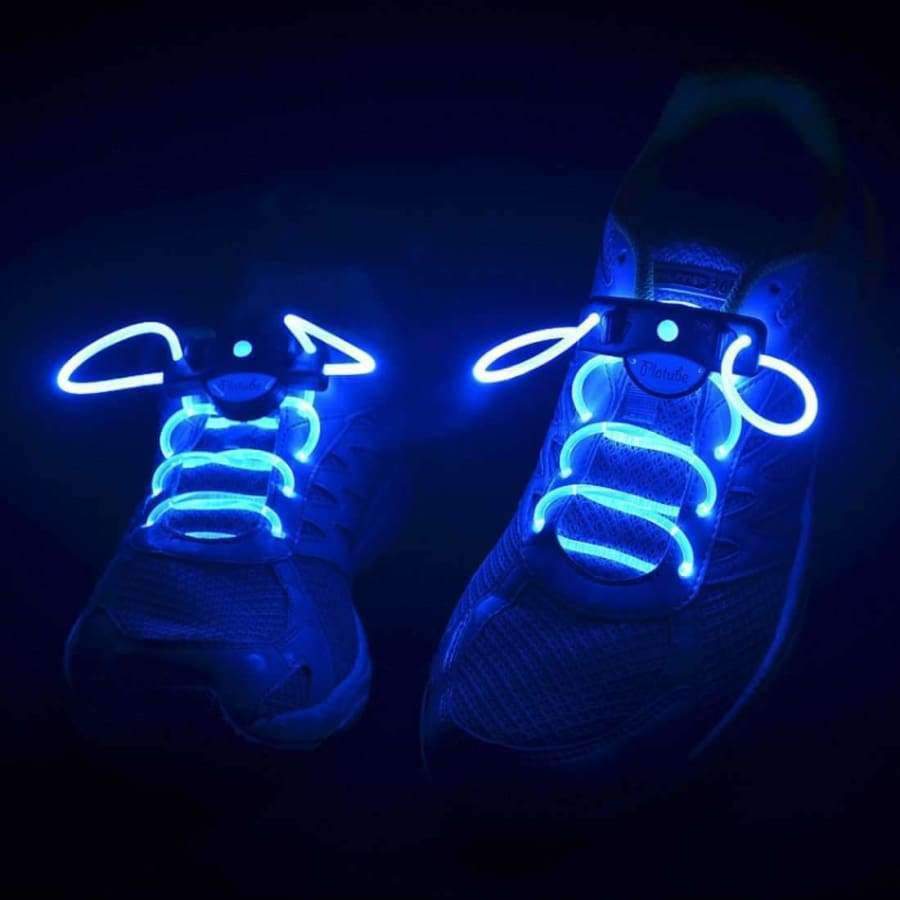 Gutes 2er-Pack! Fashion LED Schnürsenkel, leuchtende Schnürsenkel, blinkende Leuchtstäbe, Neon-Schnürsenkel, lumineszierende Schnürsenkel, Disco-Party