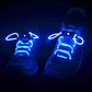Gutes 2er-Pack! Fashion LED Schnürsenkel, leuchtende Schnürsenkel, blinkende Leuchtstäbe, Neon-Schnürsenkel, lumineszierende Schnürsenkel, Disco-Party