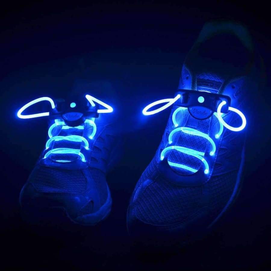 Gutes 2er-Pack! Fashion LED Schnürsenkel, leuchtende Schnürsenkel, blinkende Leuchtstäbe, Neon-Schnürsenkel, lumineszierende Schnürsenkel, Disco-Party