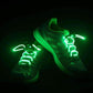 Gutes 2er-Pack! Fashion LED Schnürsenkel, leuchtende Schnürsenkel, blinkende Leuchtstäbe, Neon-Schnürsenkel, lumineszierende Schnürsenkel, Disco-Party