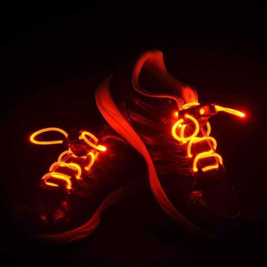 Gutes 2er-Pack! Fashion LED Schnürsenkel, leuchtende Schnürsenkel, blinkende Leuchtstäbe, Neon-Schnürsenkel, lumineszierende Schnürsenkel, Disco-Party
