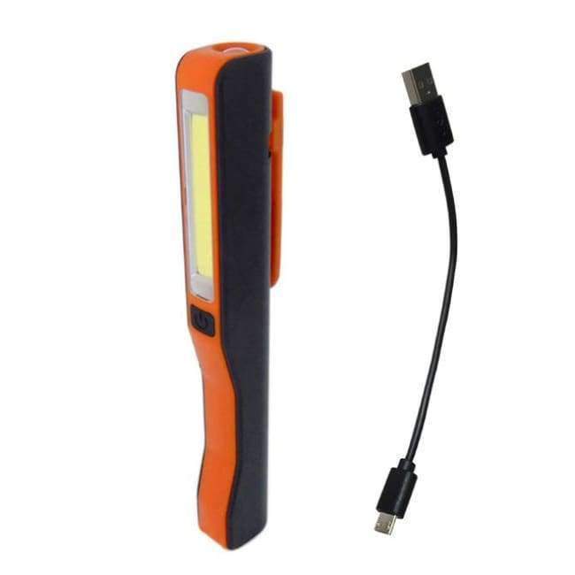 Mini COB LED Stift Licht USB wiederaufladbar Arbeits Inspektionslicht Tragbare Wartungs Taschenlampe Handhe flashlight mit Magnet AA