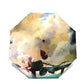 Art Sakura Umbrella Women Van Gogh Painting Folding Umbrella Rain Women Windproof Anti-UV Sun Umbrella YHS03