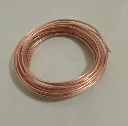 Außendurchmesser ca. 3 mm, weiche Bedingung Luftbedingung Kühlschrankreparatur Kupferrohr DIY-Material, Länge ca. 5 Meter